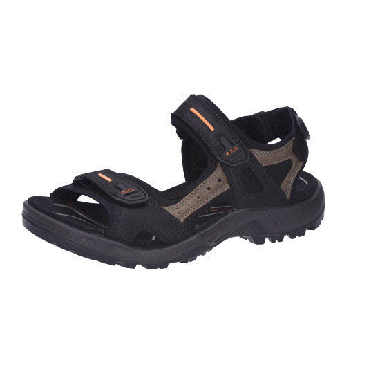 Ecco Yucatan Sandal Offroad Black Mole schwarz