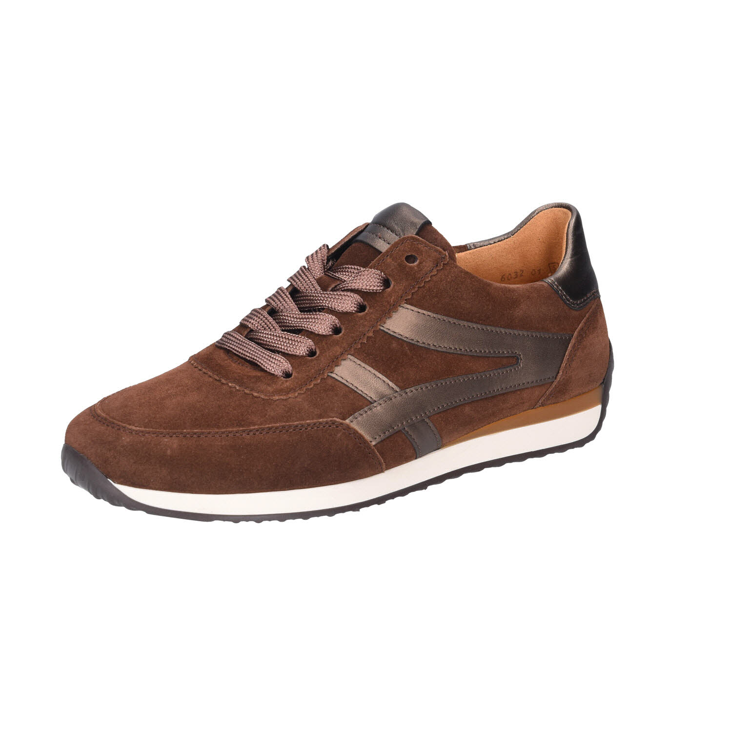 Gabor Leder Sneaker Weite H braun