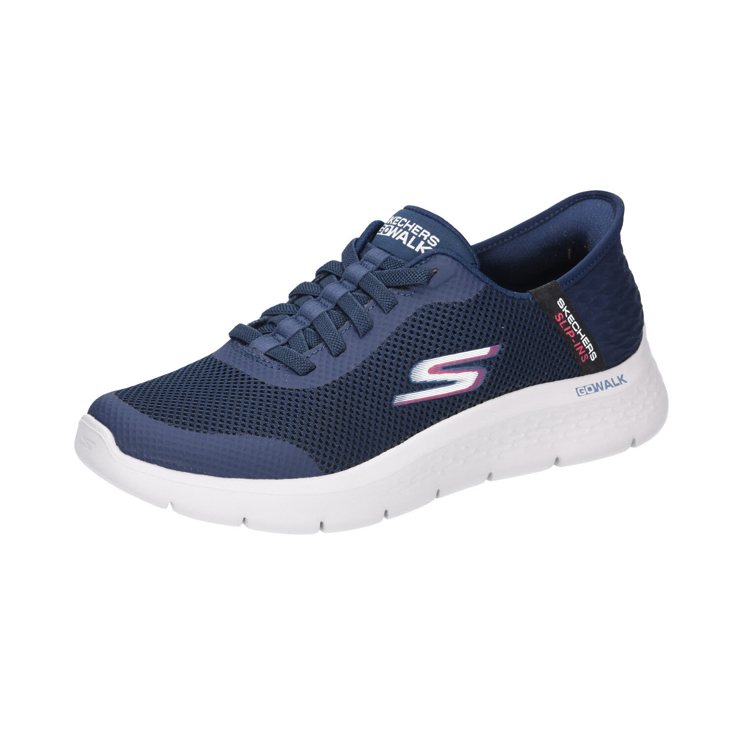 Skechers GO WALK FLEX - HANDS UP  Slip Ins waschb blau Bild 1