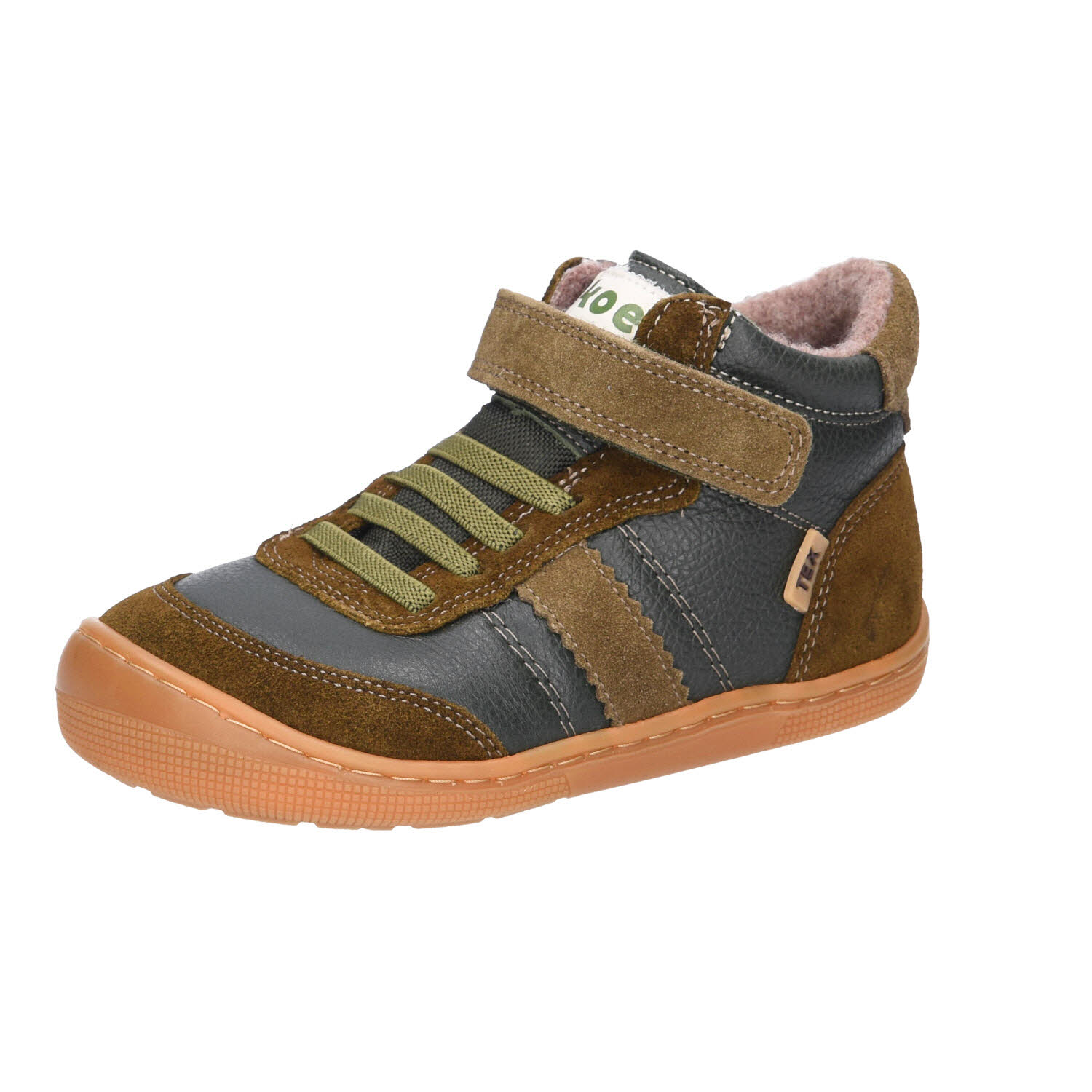 Koel4Kids DANIEL 3.0 SUEDE Tex warm grün