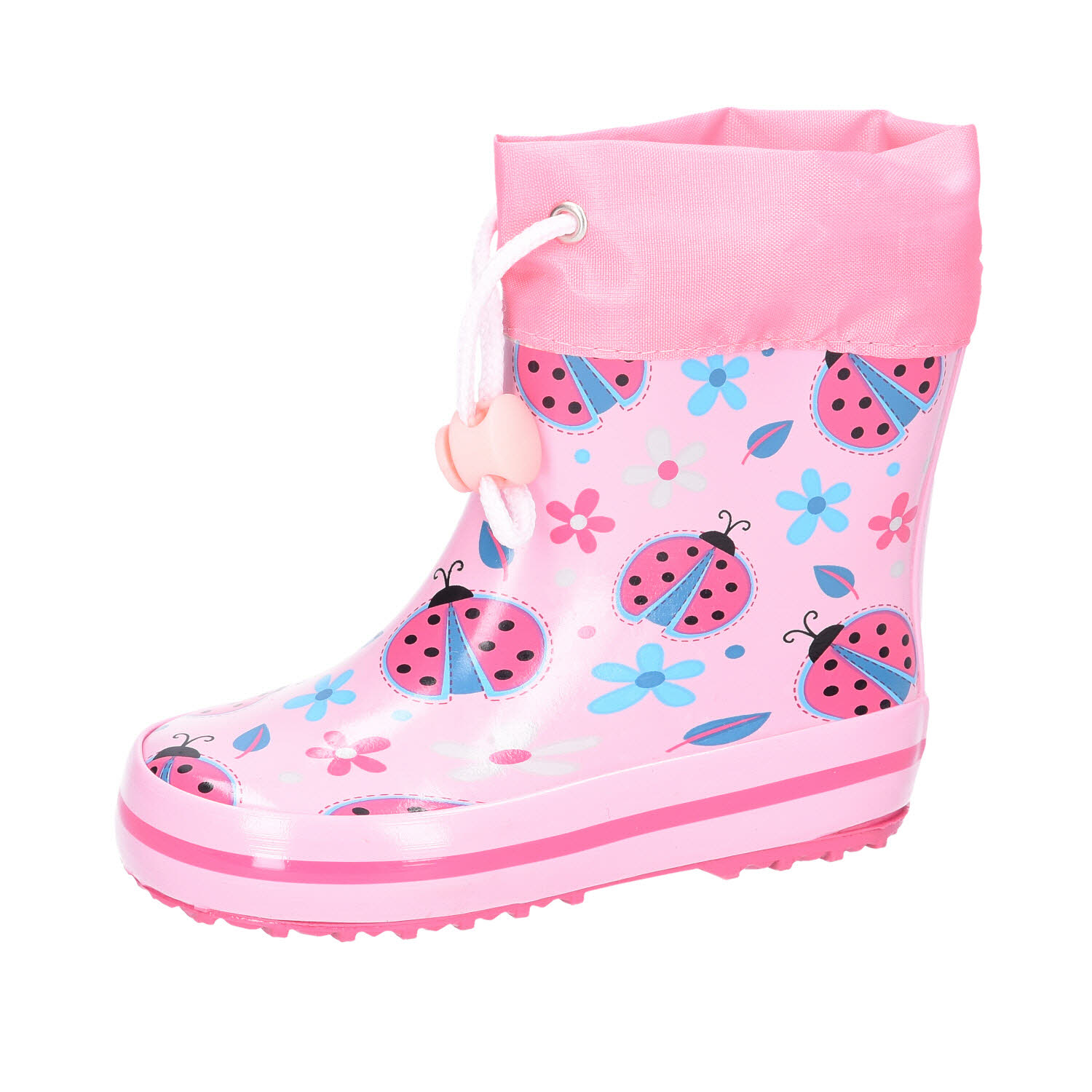 Beck Alois Gummistiefel kurz Glückskäfer, rosa pink Bild 1
