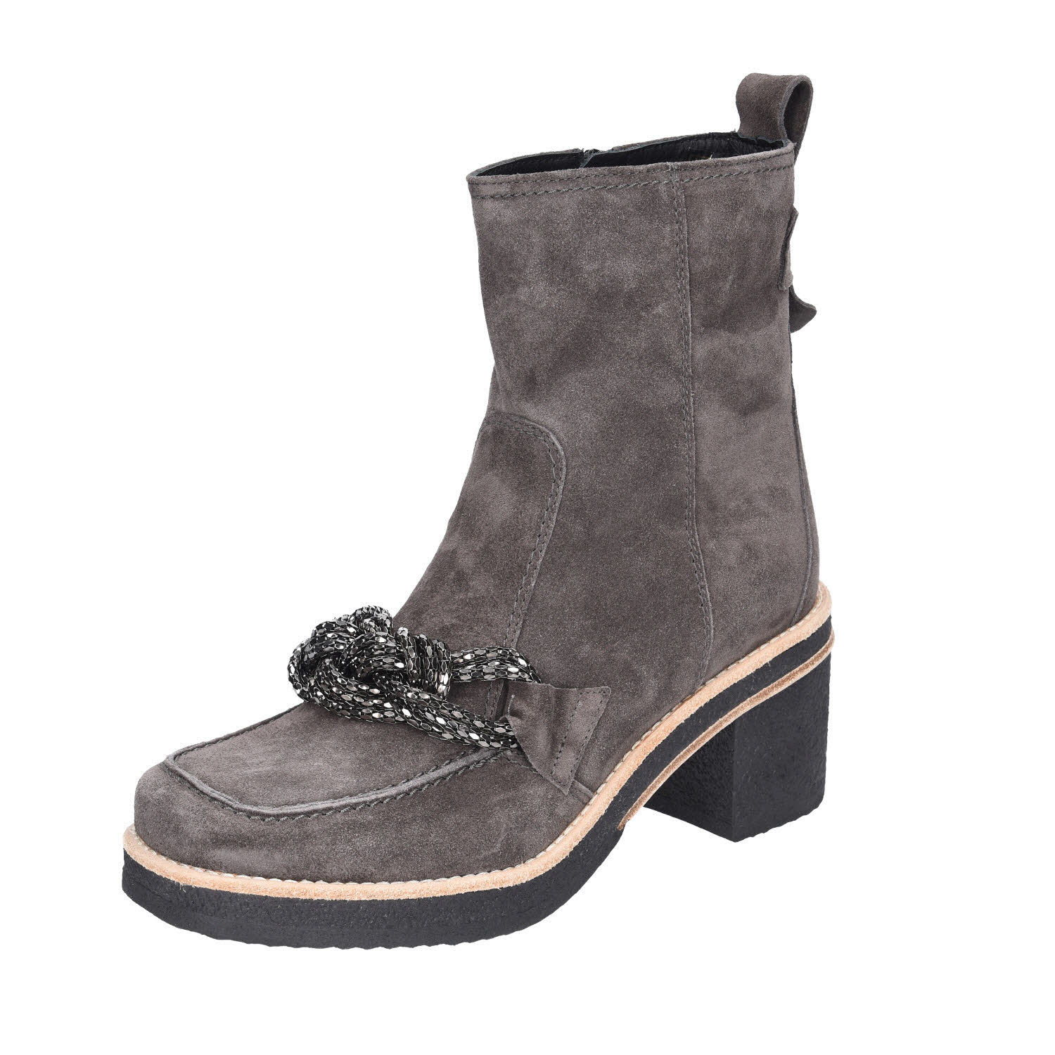 Donna Carolina Silk Lava grau