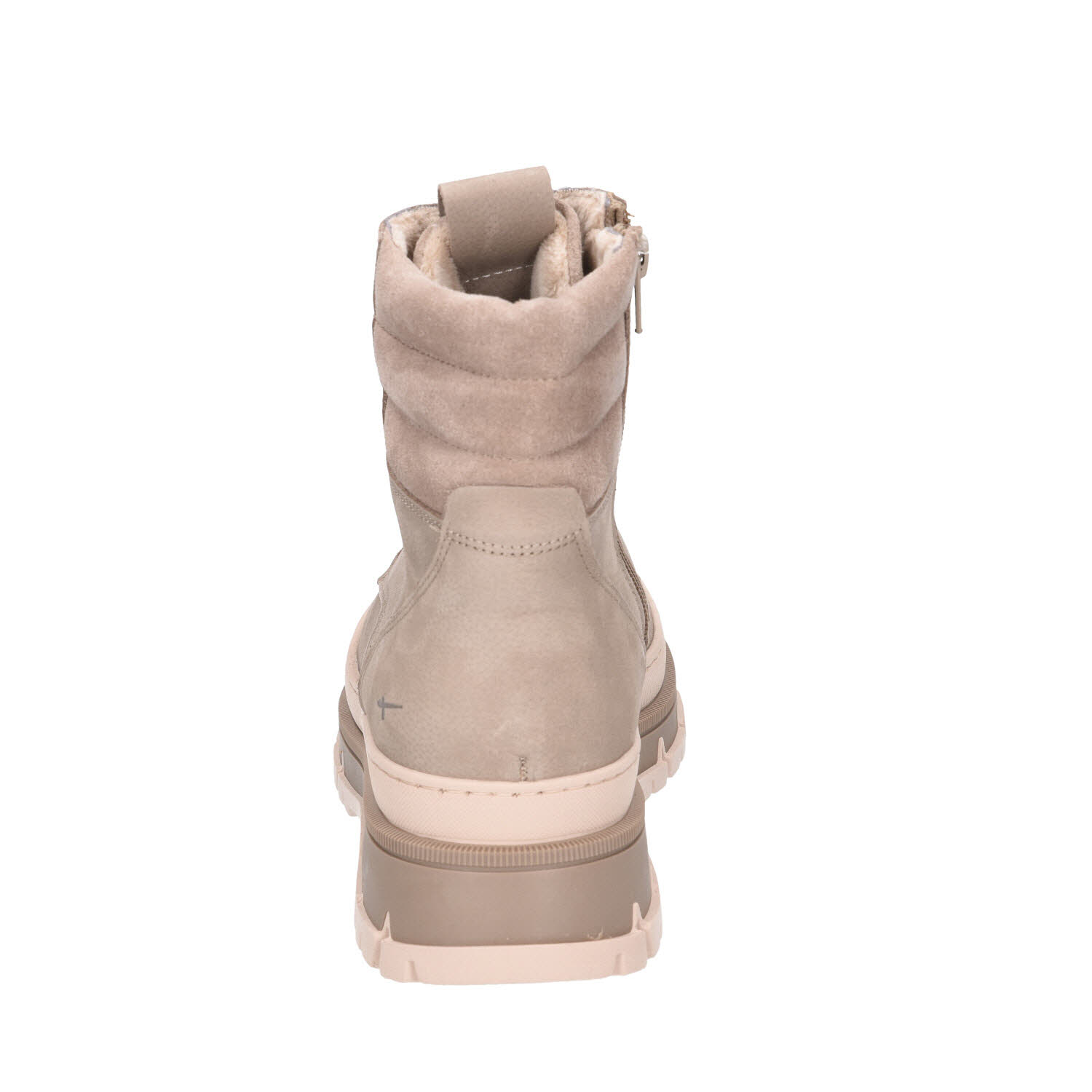 Tamaris Boots Leder Taupe beige Bild 3