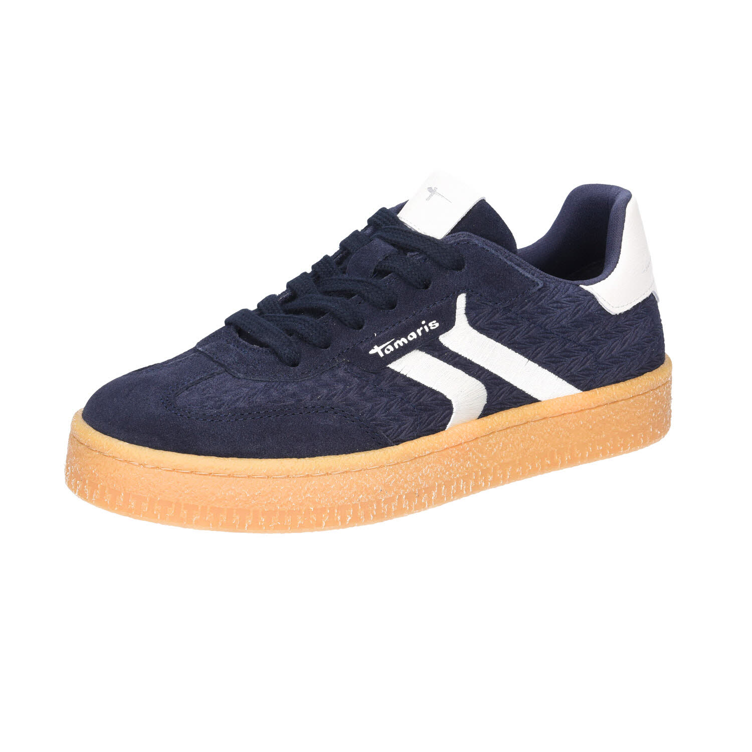 Tamaris Leder Sneaker blau
