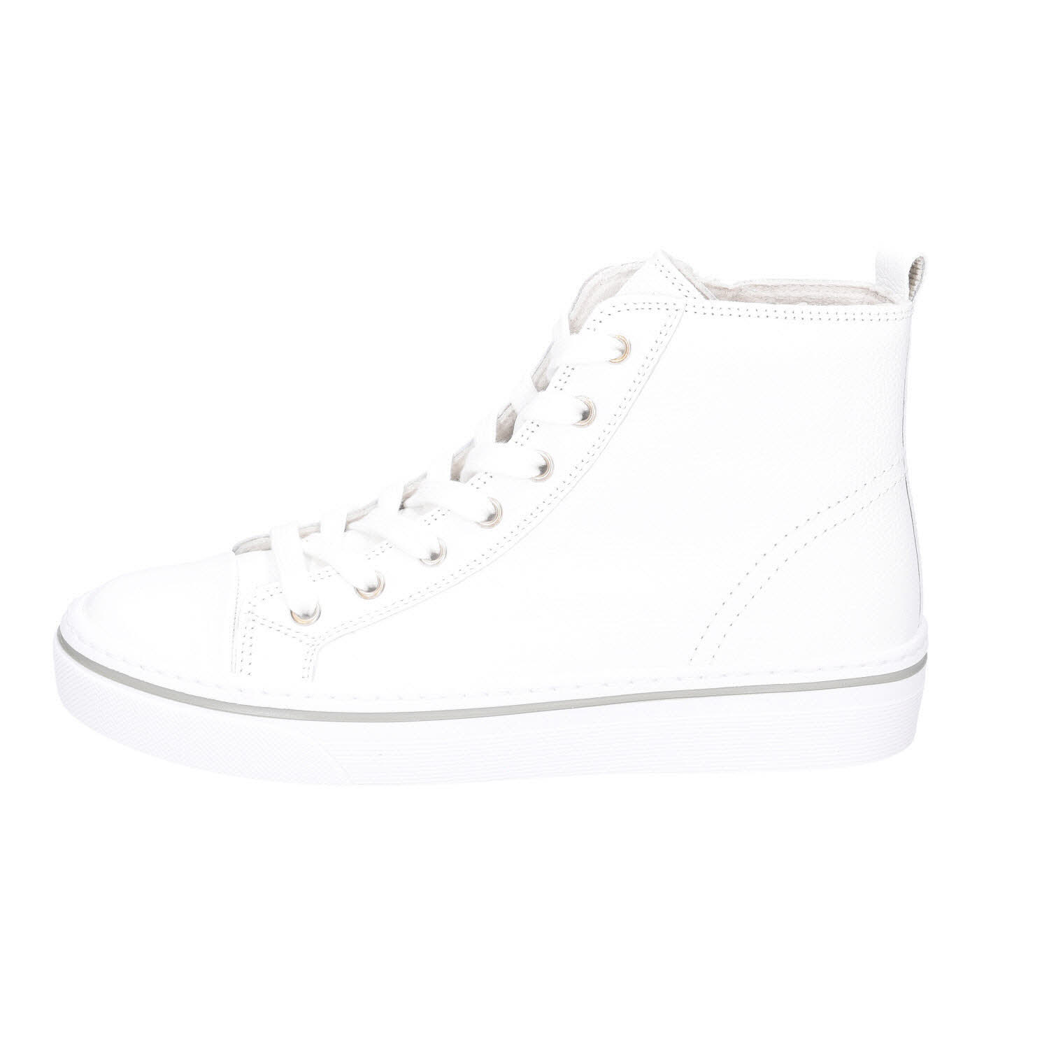 Gabor High Top Sneaker Leder Ice weiß Weite F