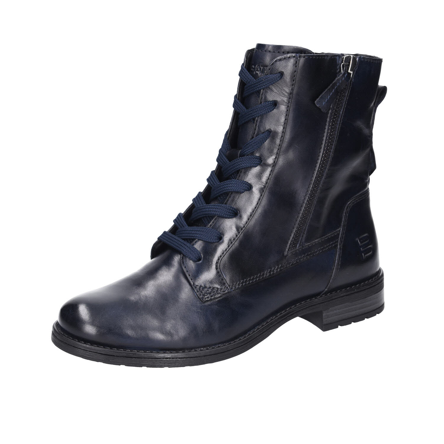 Bagatt Ronja I Boots Dark Blue Leder blau