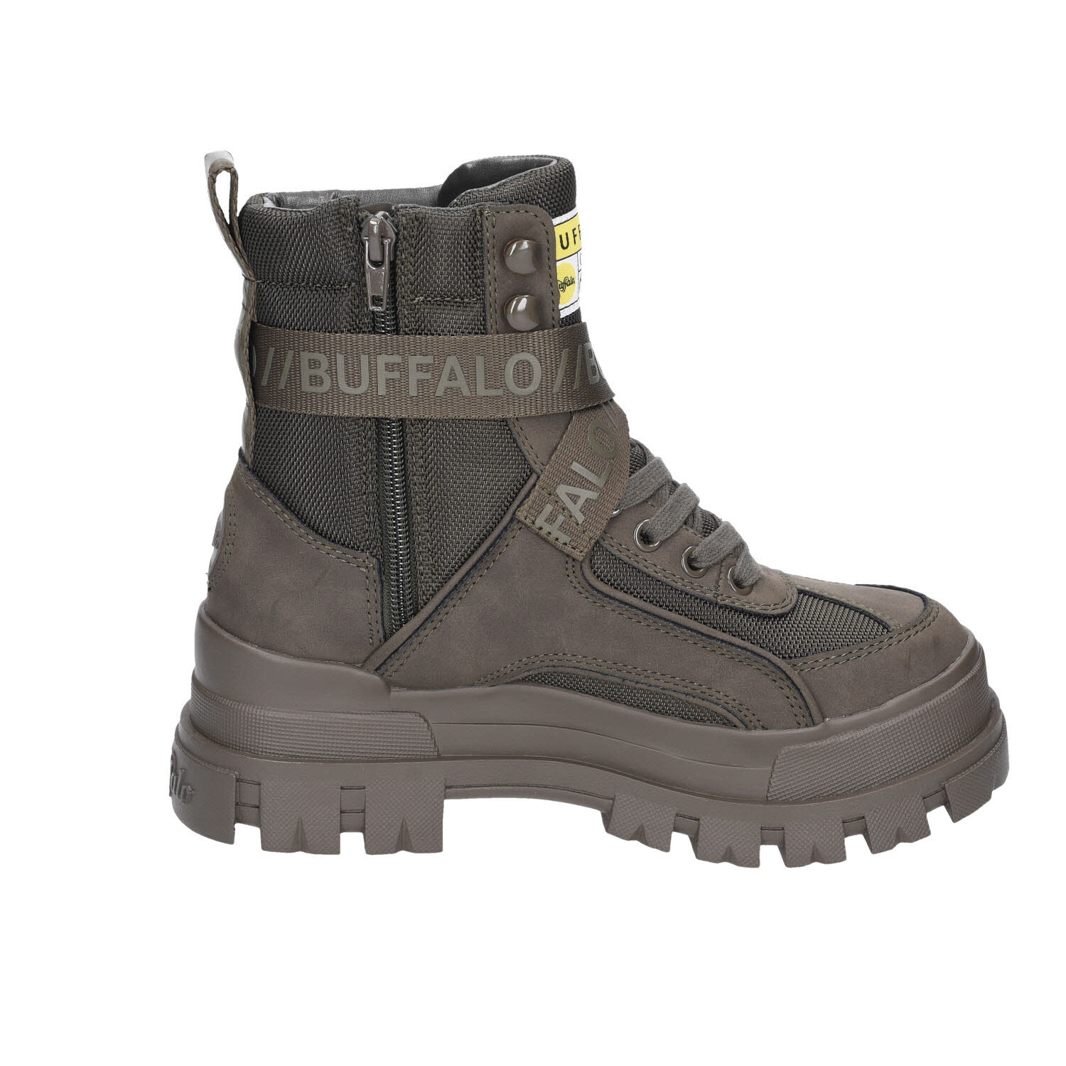 Buffalo ASPHA COM1 LACEUP MID - VEGAN,KHAKI grün Bild 19
