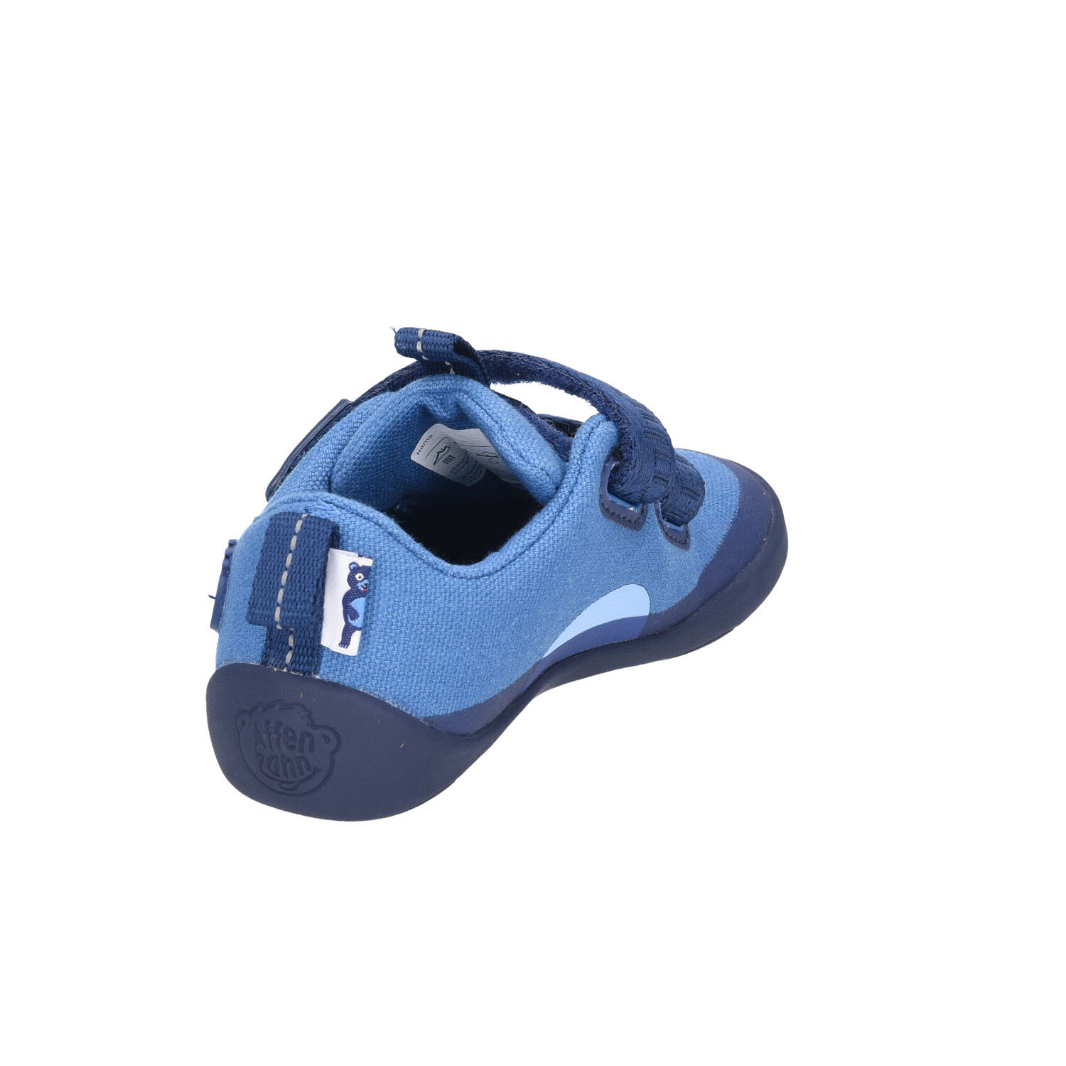 Affenzahn Lucky Bär Baumwolle Barfuss blau Bild 15