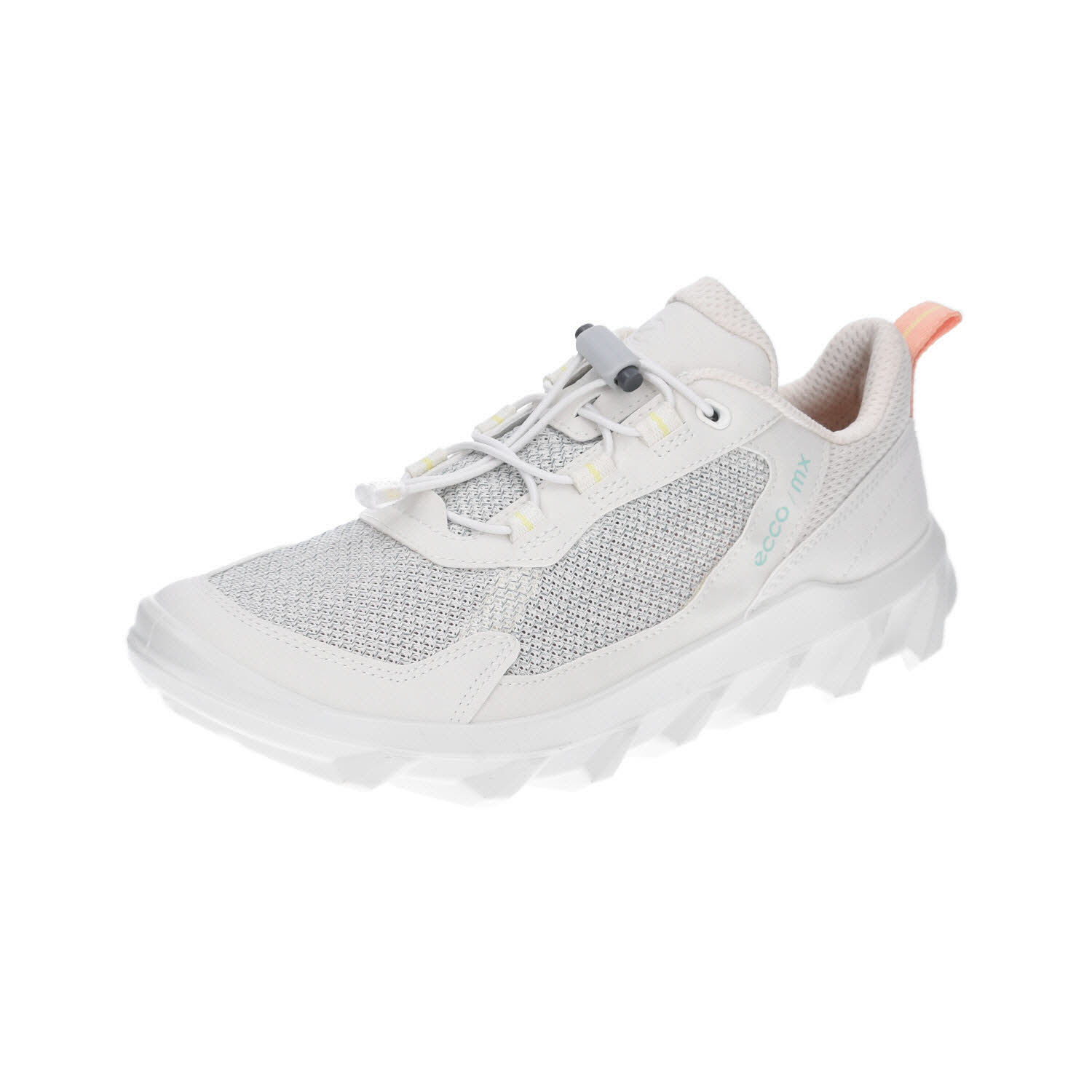 Ecco MX Low Breakthru White/Beton weiß