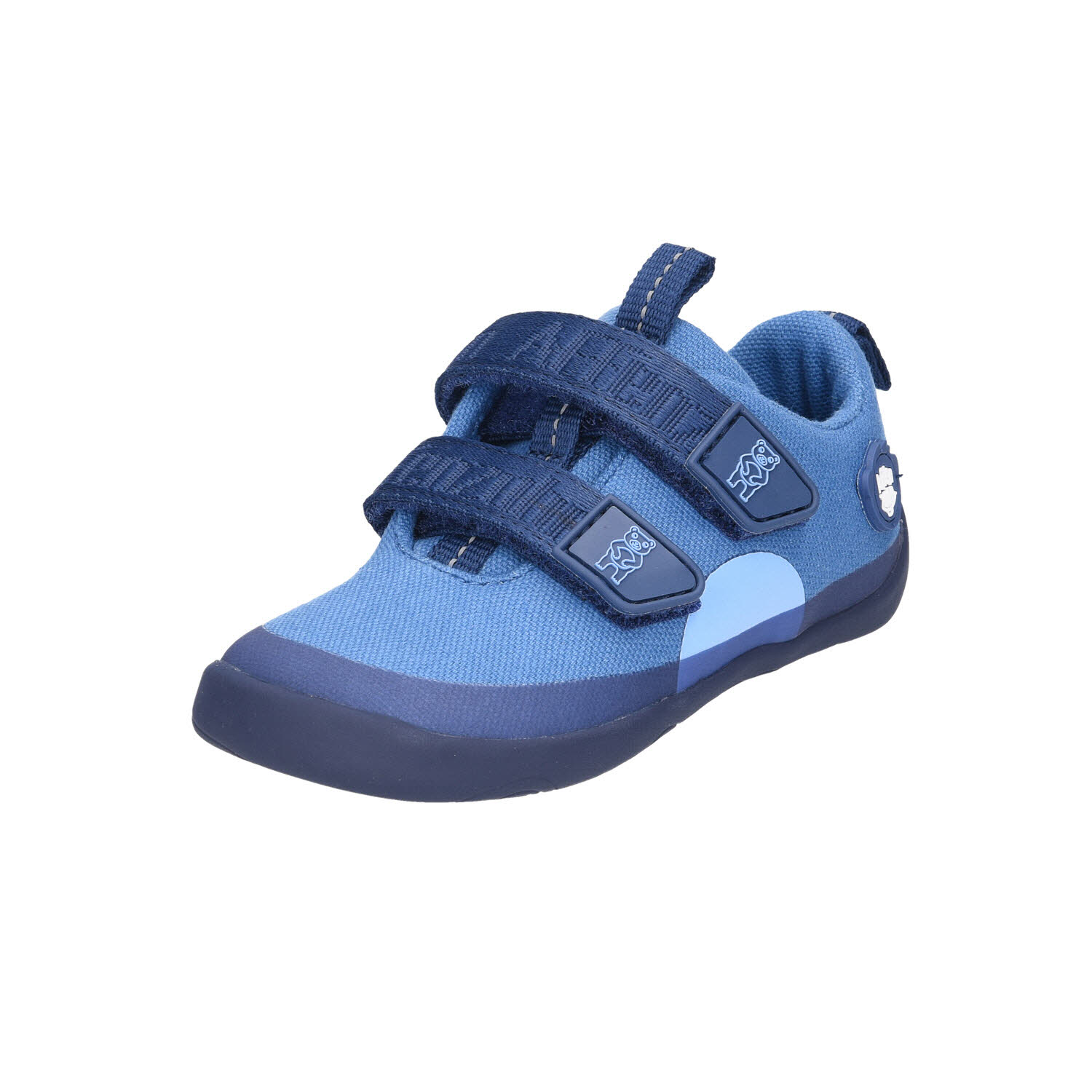 Affenzahn Lucky Bär Baumwolle Barfuss blau Bild 4