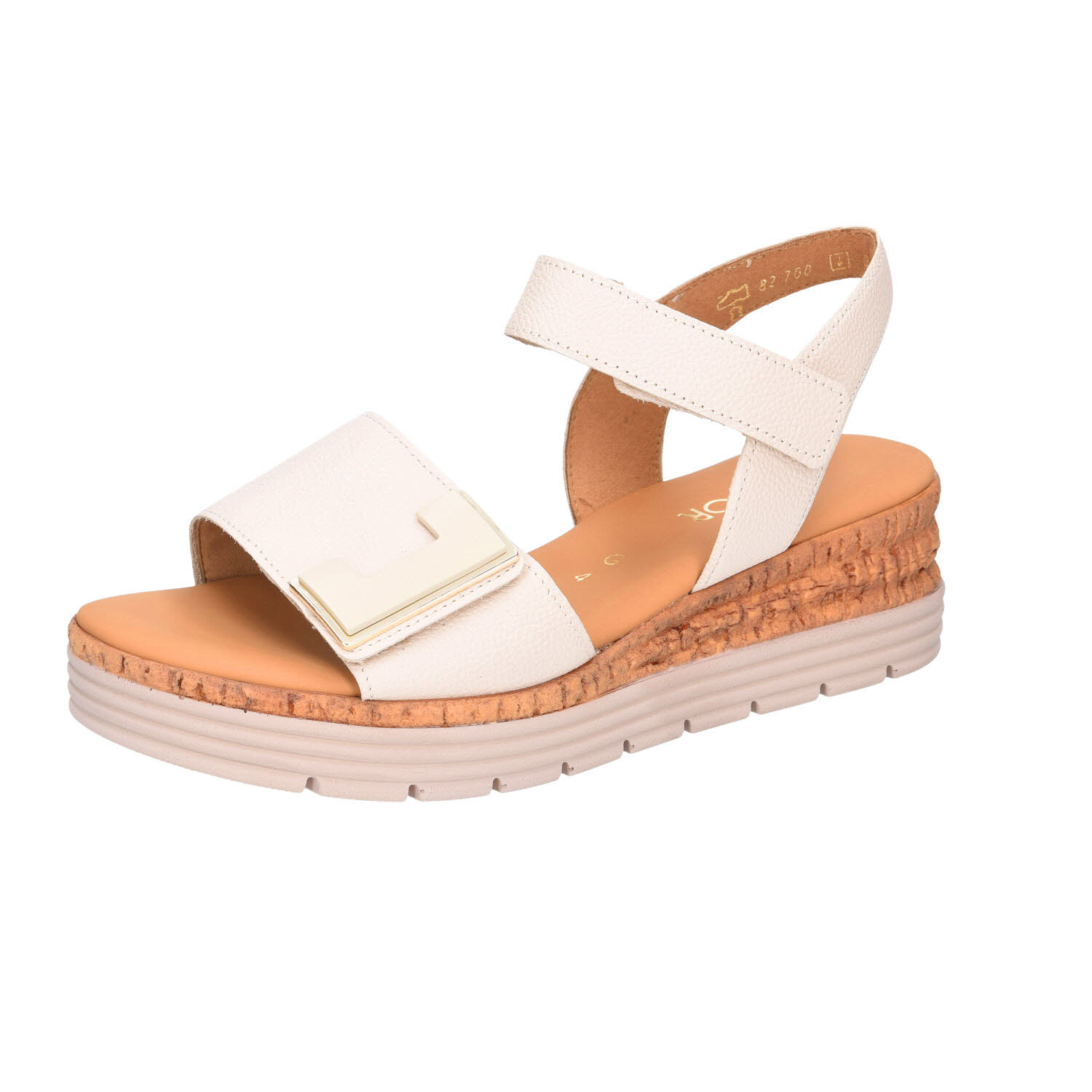 Gabor Keil Sandale Creme beige