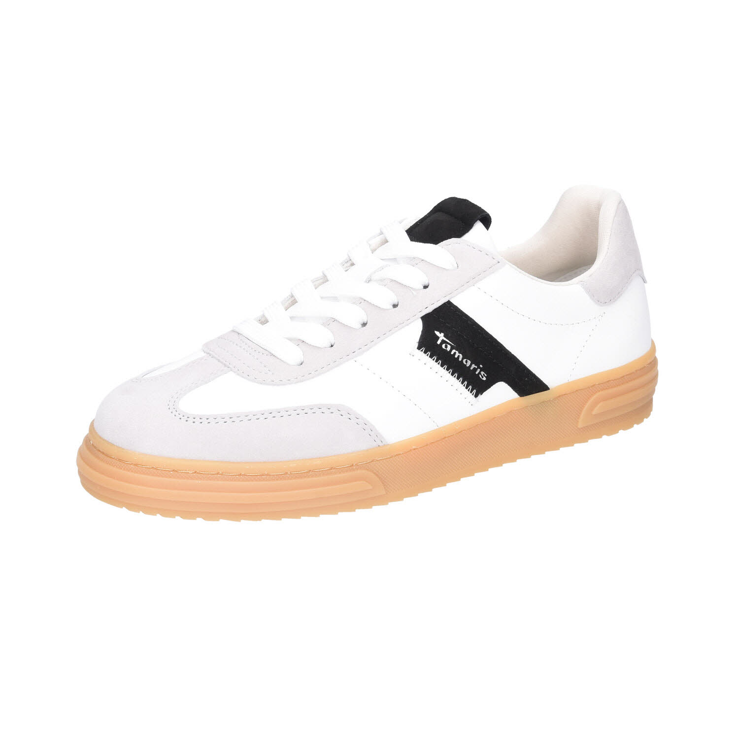 Tamaris Retro Sneaker White Combi weiß