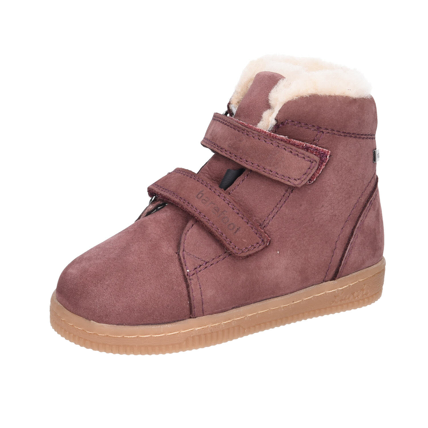 Lurchi Felix Barefoot Tex Lammwolle rot WMS-Mittel