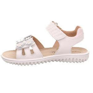 Superfit Sandale Leder \\ SPARKLE weiß WMS-Mittel