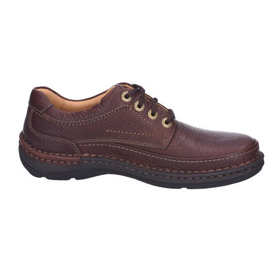 Clarks Nature Three Nappa Mahagony braun Weite G