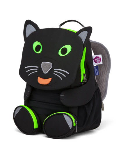 Affenzahn Large Friend Backpack Black Panther schwarz