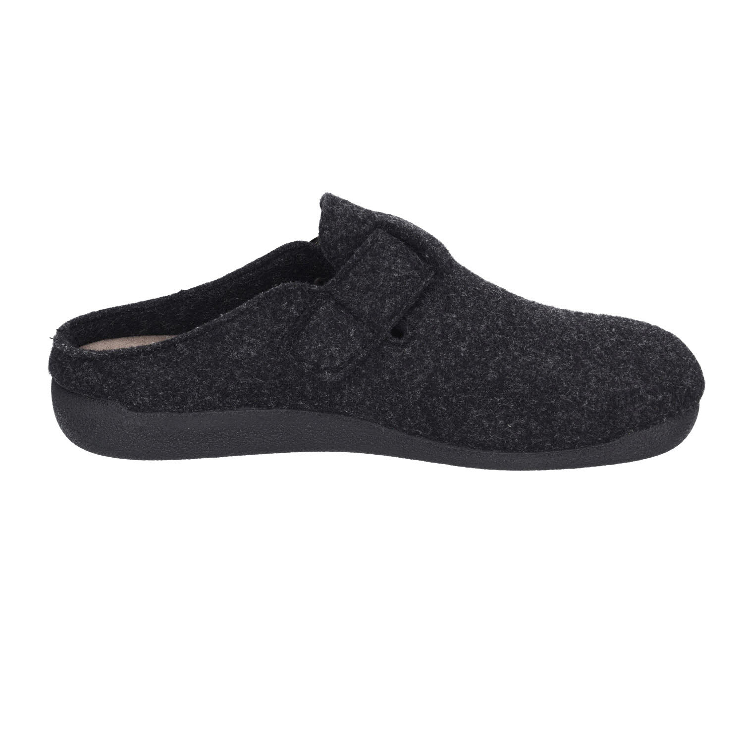 Josef Seibel Carson 01 Filz Anthrazit Clogs grau Weite G Bild 5