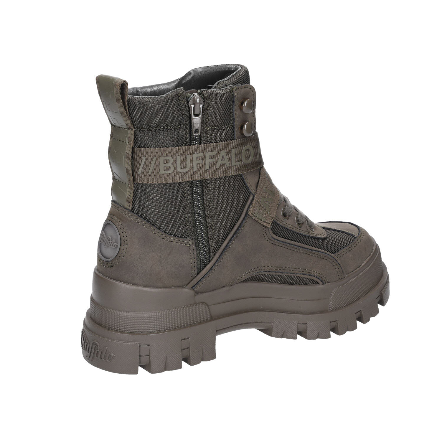 Buffalo ASPHA COM1 LACEUP MID - VEGAN,KHAKI grün Bild 17