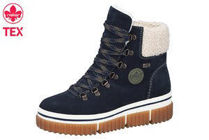 Rieker Winter Boot Tex blau Weite F 1/2
