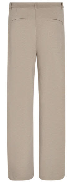 FREE/QUENT Nanni Wide Leg Pants Desert Taupe Melang Bild 2