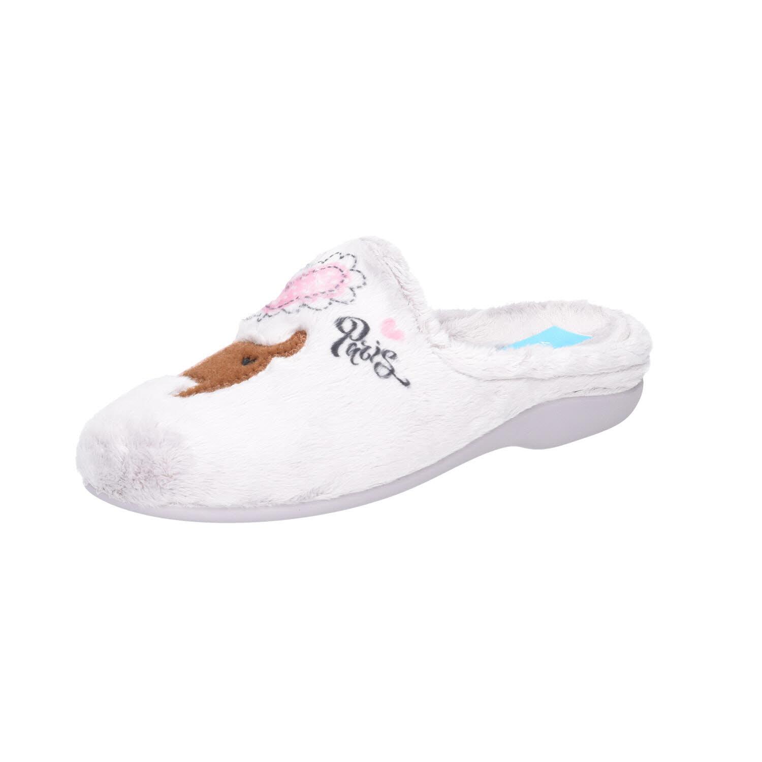 Florett Nala Pantoffel Paris grau Weite G