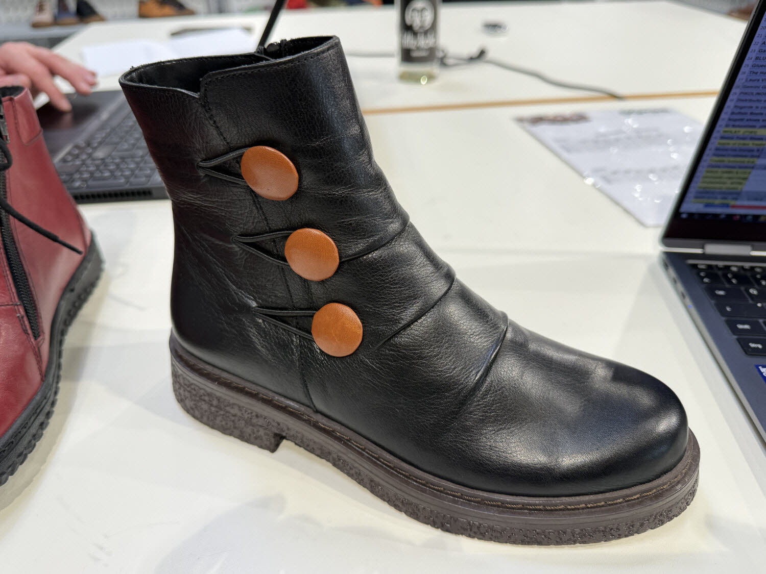 Gemini Stiefeletten Black Leder schwarz