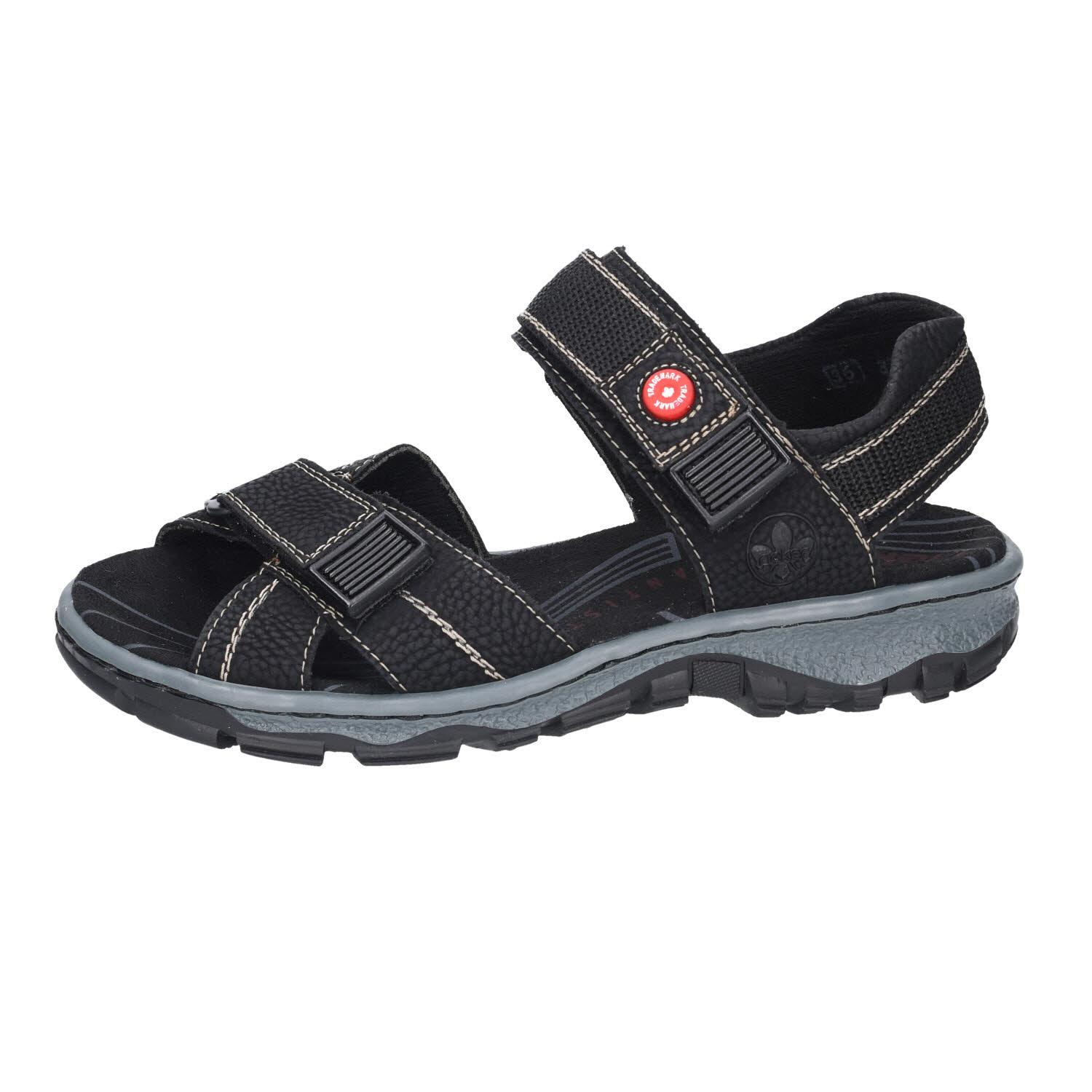 Rieker Trekking-Sandale Black schwarz Weite F Bild 2