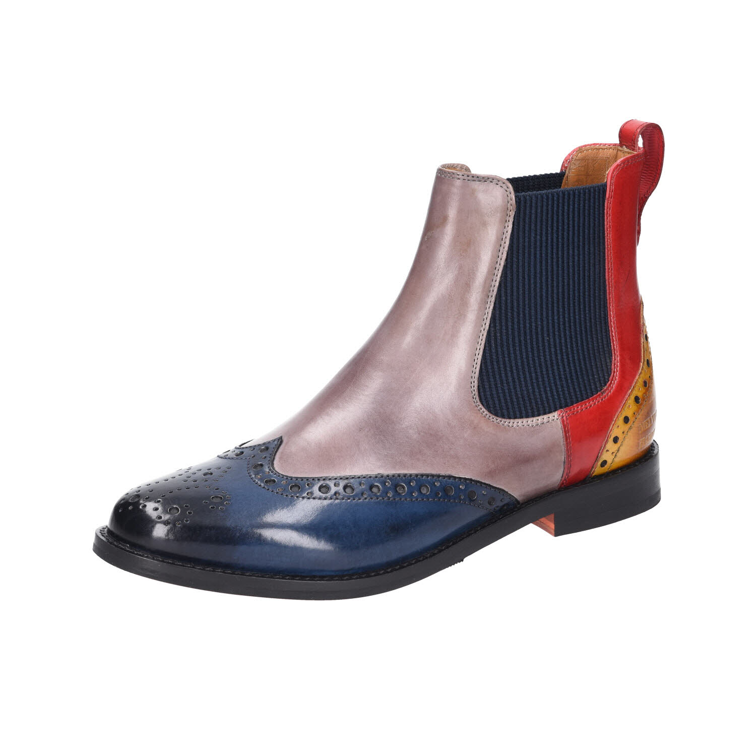 Melvin&Hamilton Selina 29 Burgundy/Stone/Burnt Orange mehrfarbig