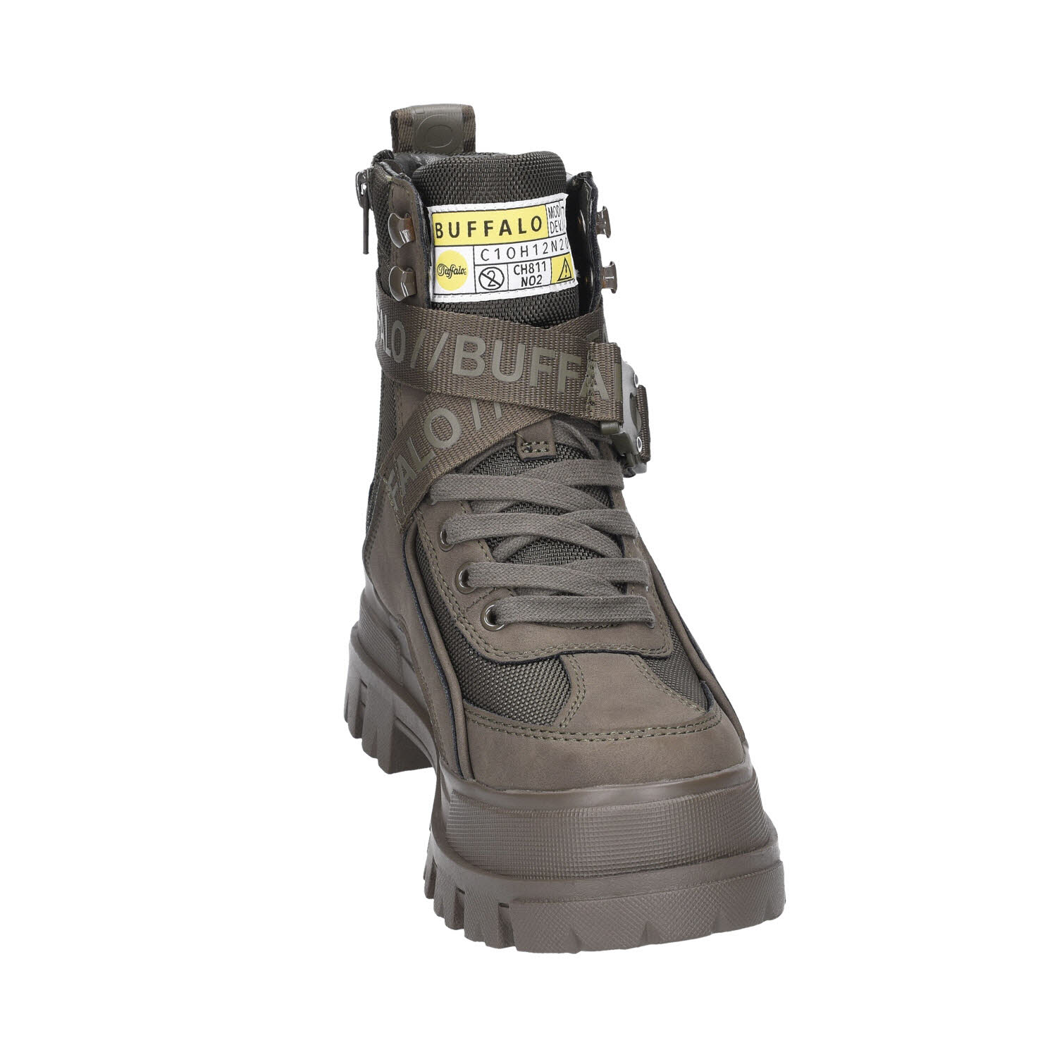 Buffalo ASPHA COM1 LACEUP MID - VEGAN,KHAKI grün Bild 24