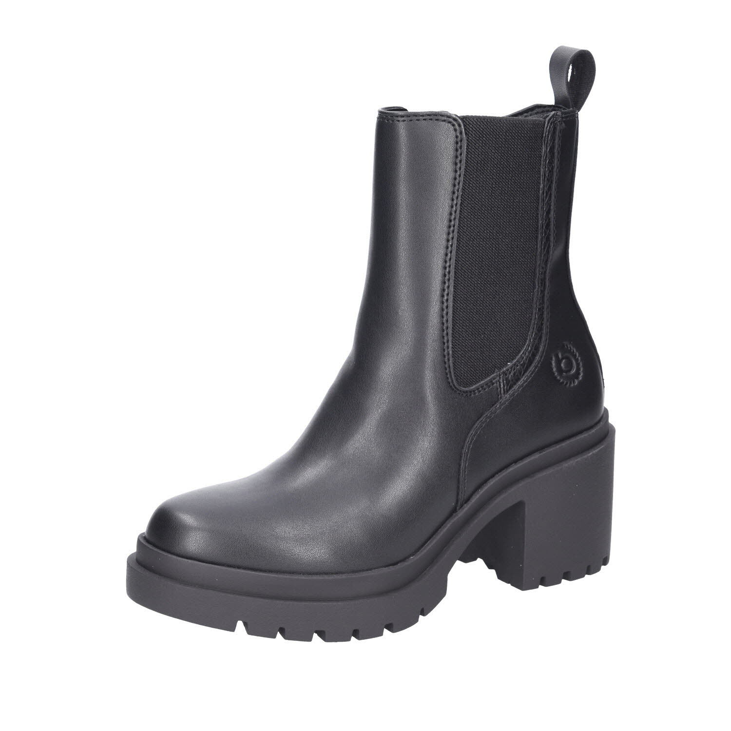 Bugatti Stiefelette Black/Reptile Print schwarz