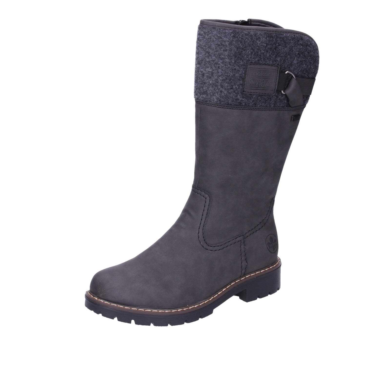 Rieker Stiefel Tex Warmfutter Weite F grau Weite F 1/2