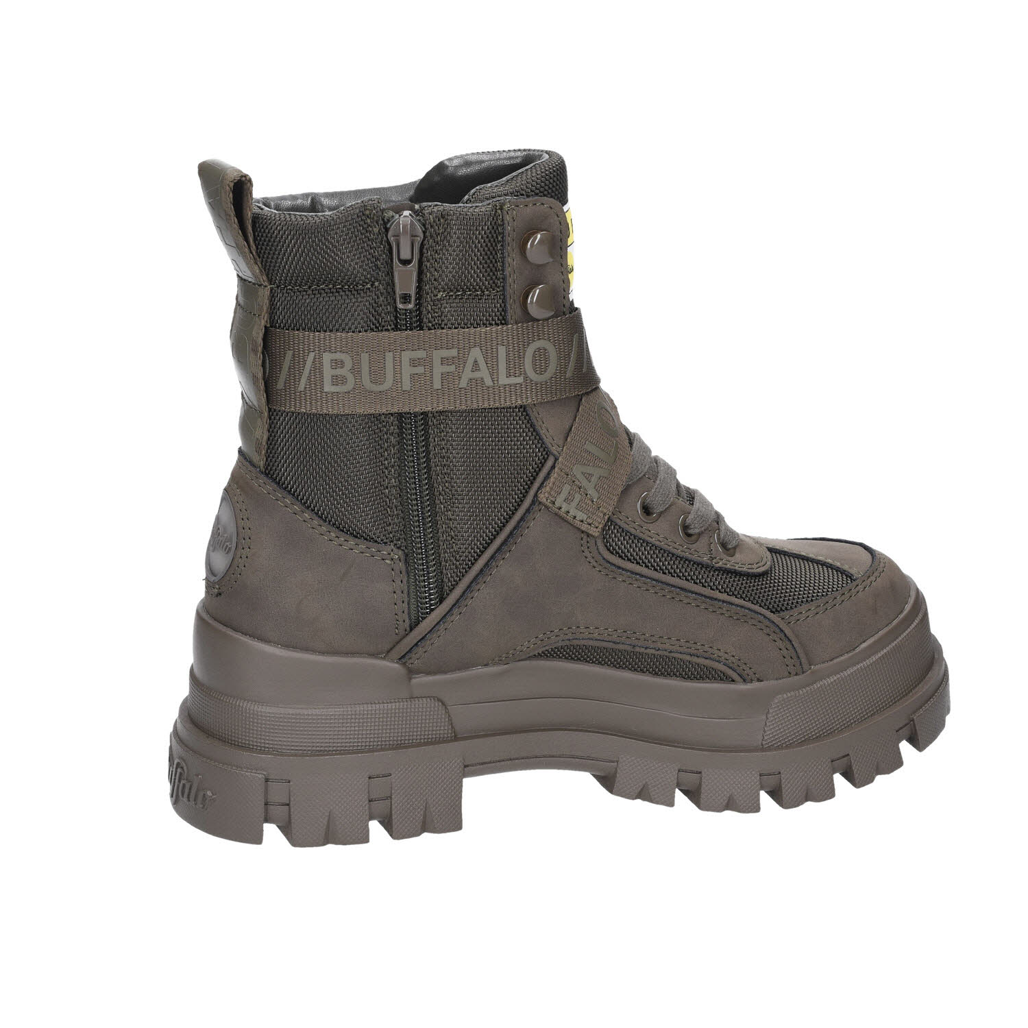 Buffalo ASPHA COM1 LACEUP MID - VEGAN,KHAKI grün Bild 18