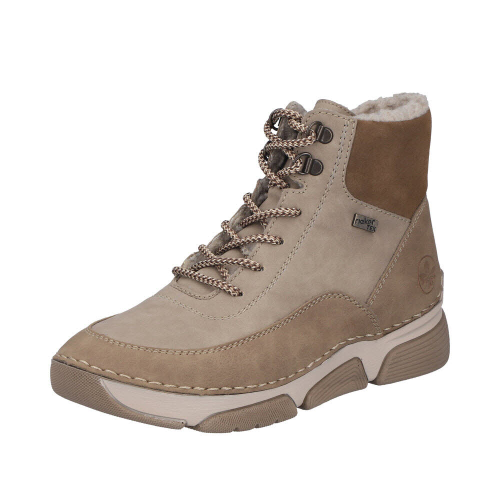 Rieker Winterboots Fangocongo Holz beige Weite F 1/2