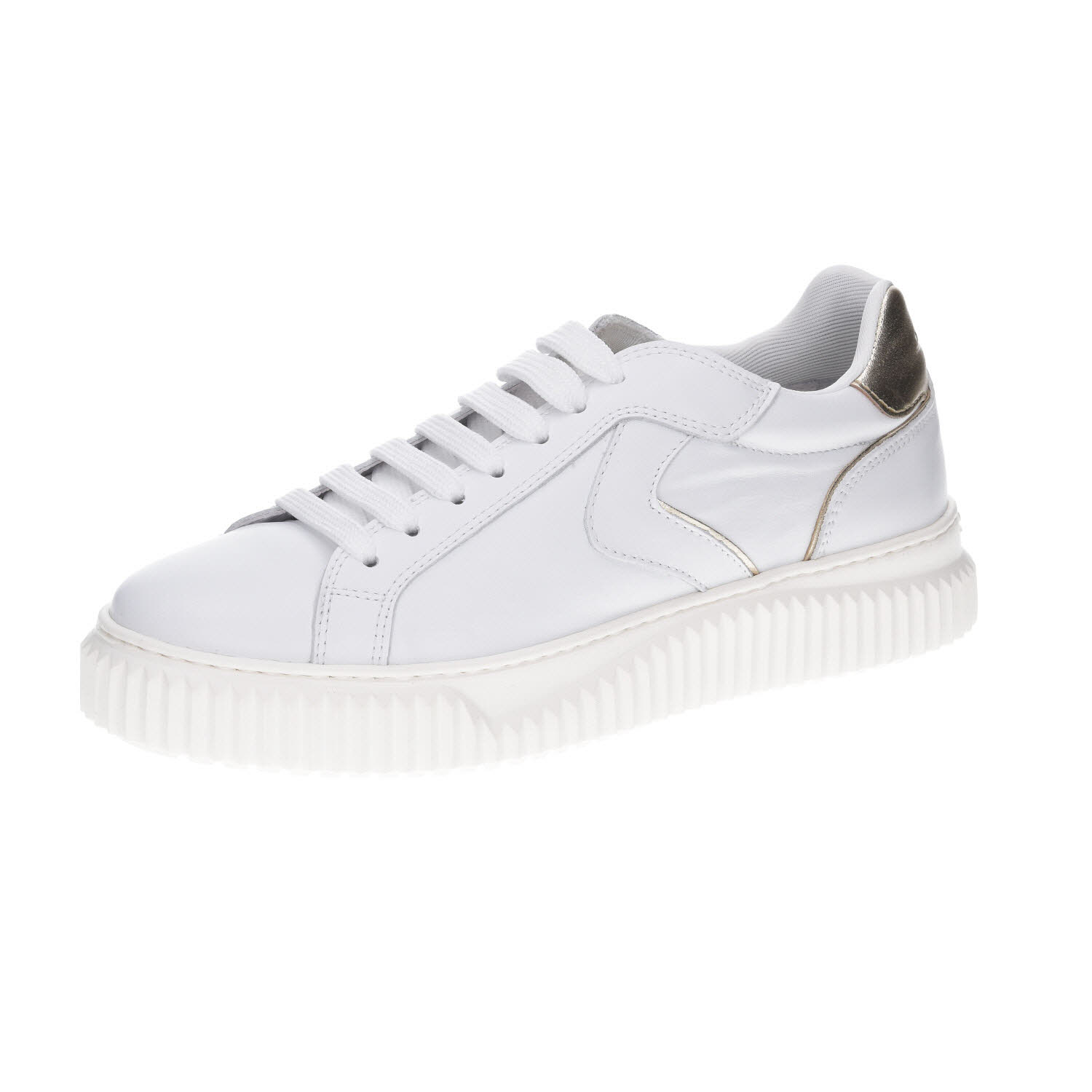 Voile Blanche Lipari Sneaker Calf White/Platinum weiß