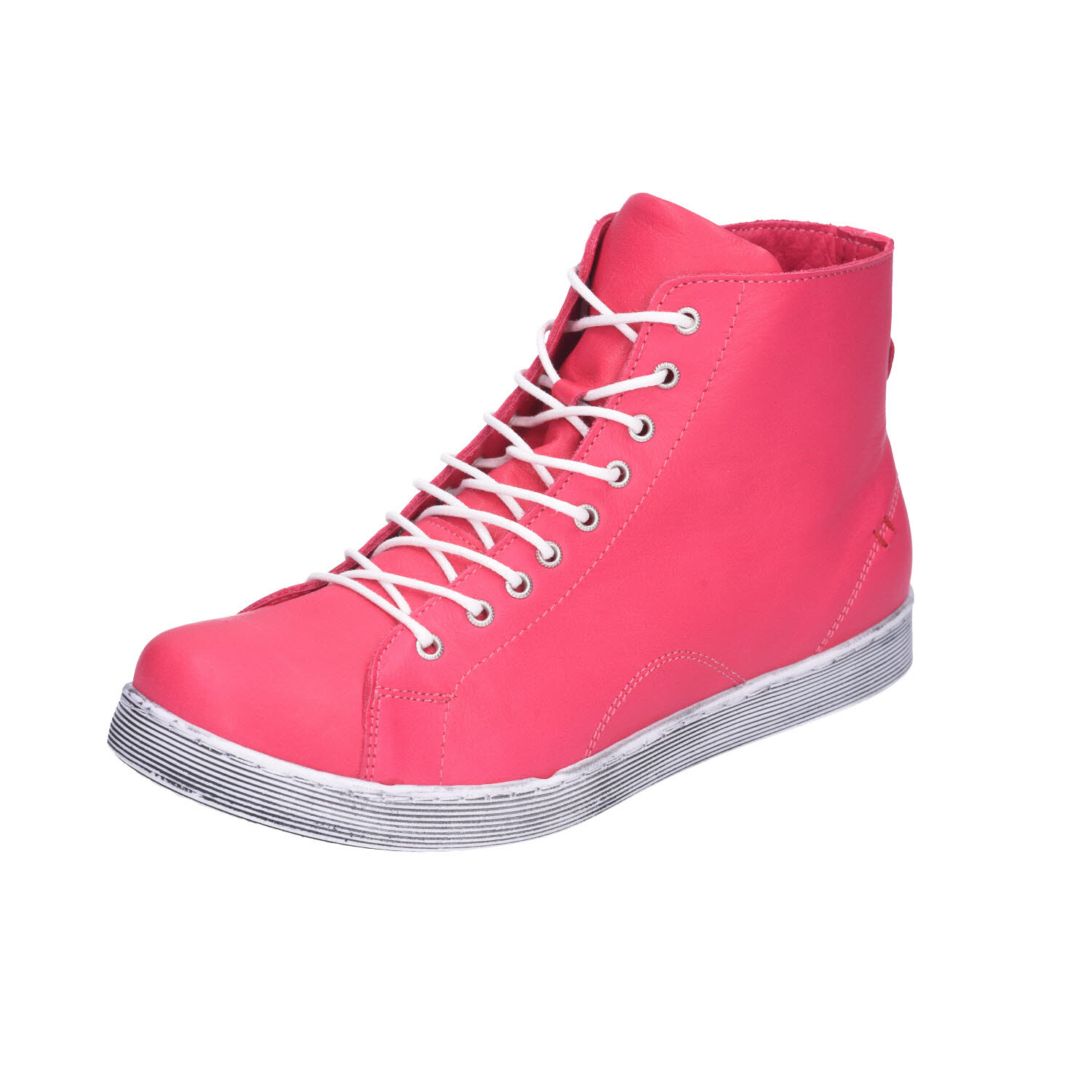 Andrea Conti High Sneaker Magenta pink