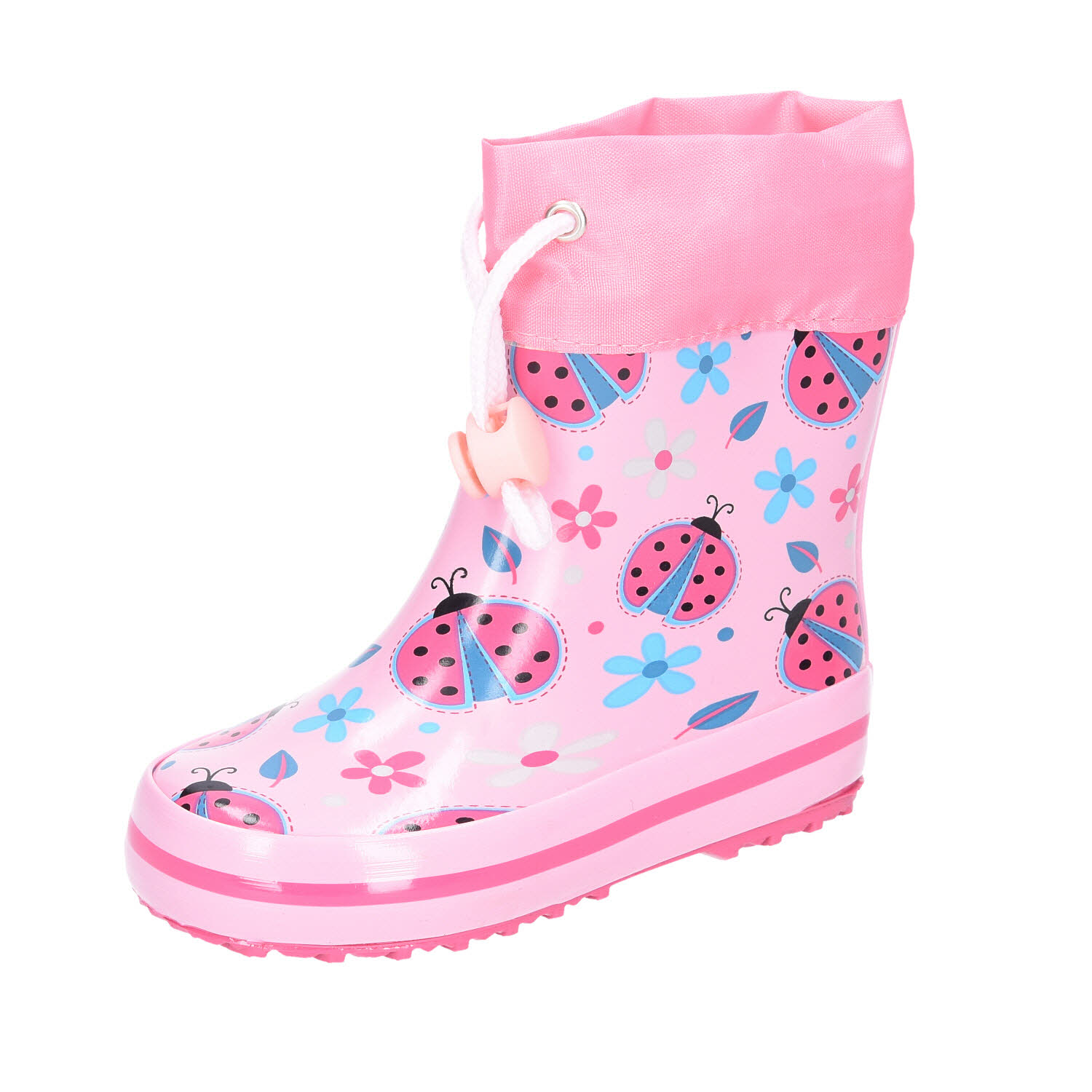 Beck Alois Gummistiefel kurz Glückskäfer, rosa pink Bild 5
