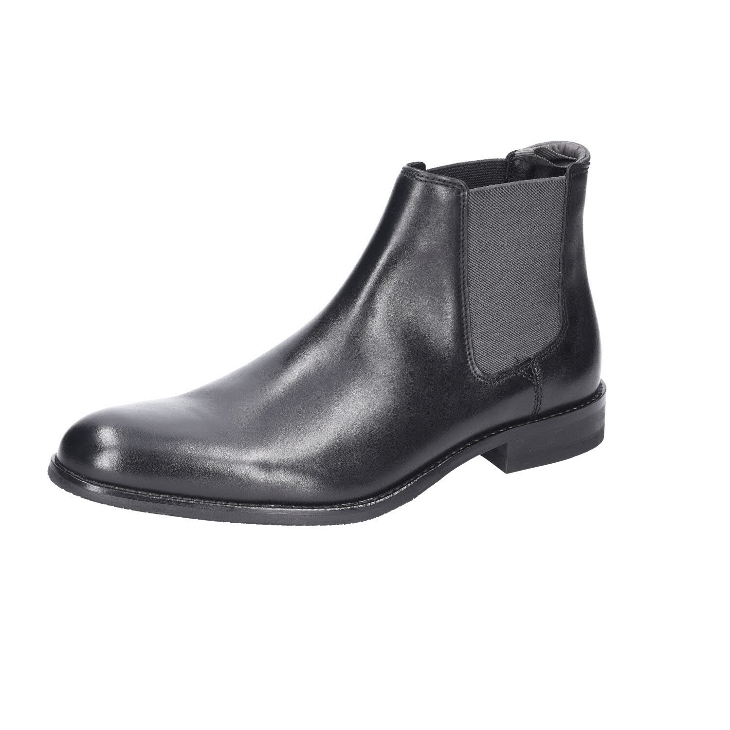 Clarks Craft Arlo Top Black Leather schwarz