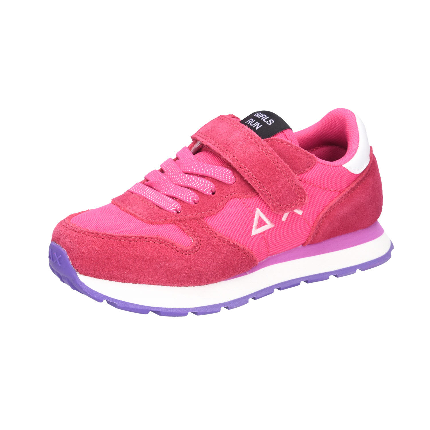 SUN68 Mini Me Girl's Ally Solid Fuxia Scuro pink