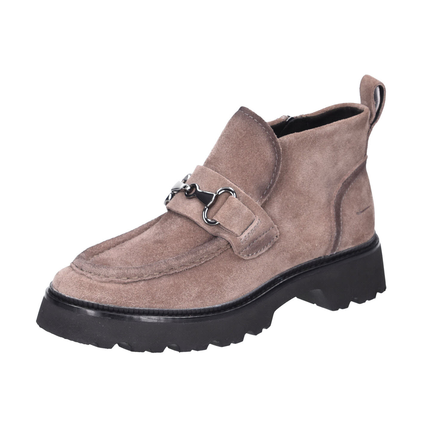 Tamaris Moc-Toe Boots Taupe Suede beige