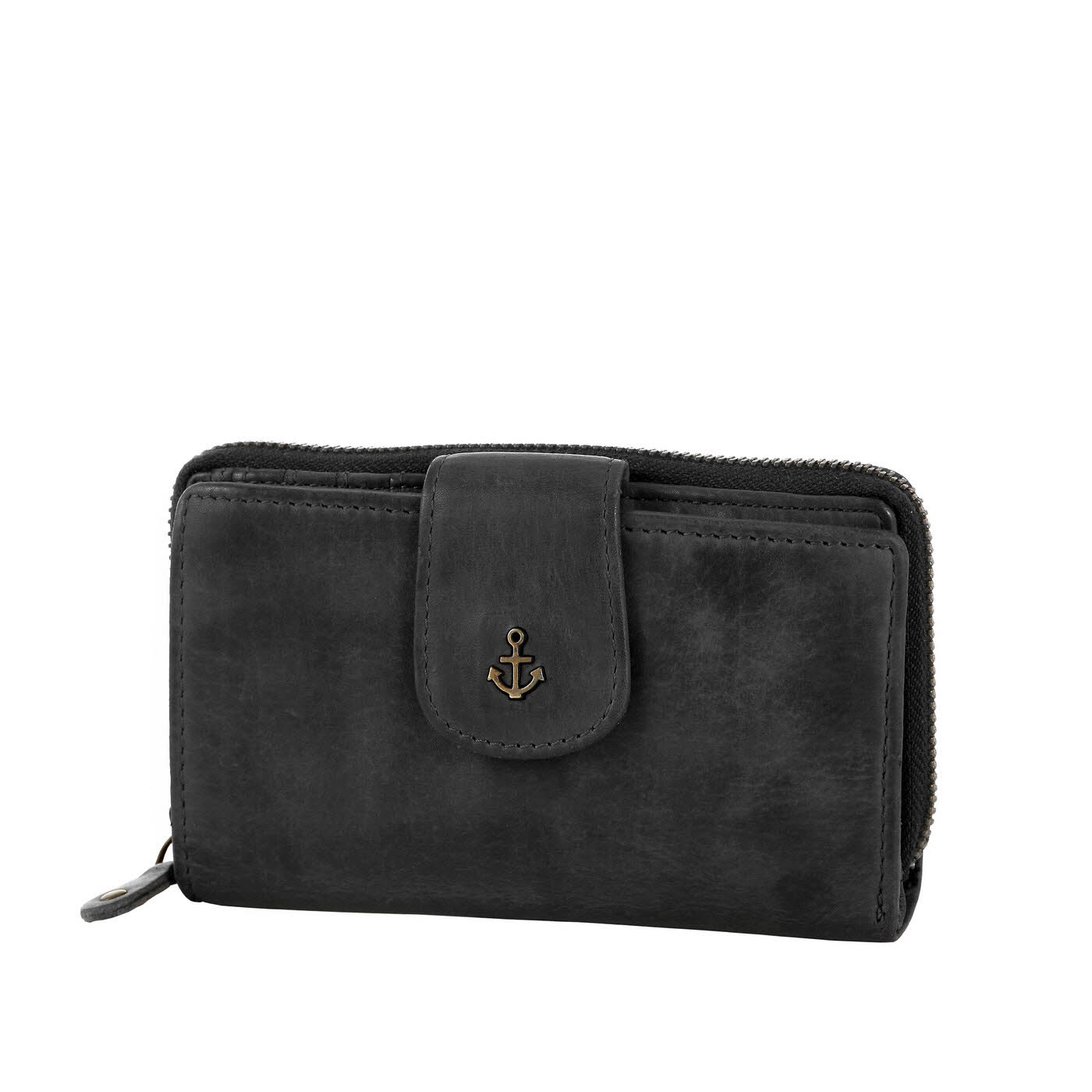 Harbour 2nd Geldbörse Linn Dark Ash schwarz