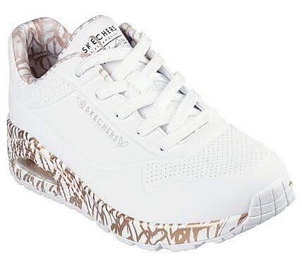 Skechers Uno Goldcrown Loving weiß