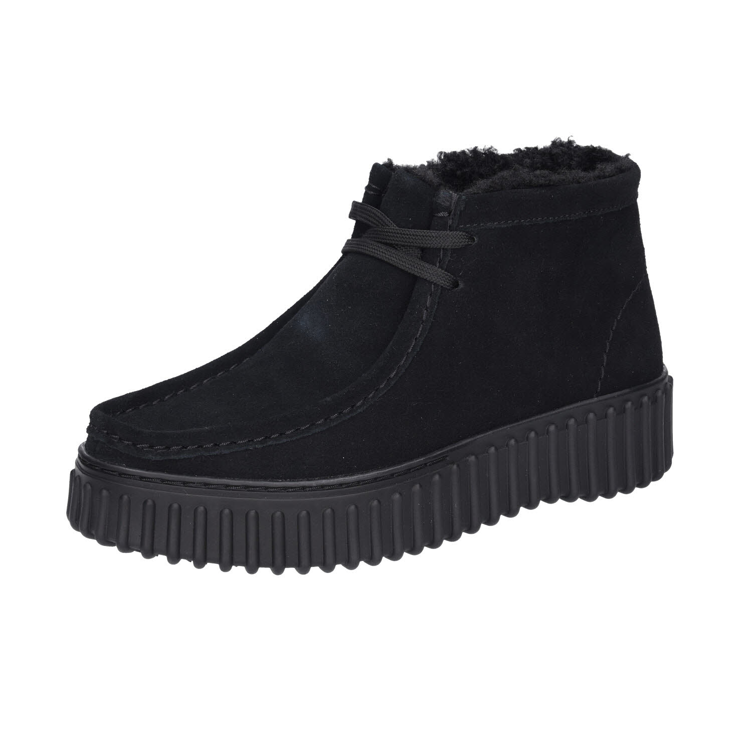 Clarks Torhill Moss warm schwarz