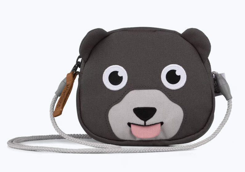 Affenzahn Kinderportemonnaie pure Bär braun