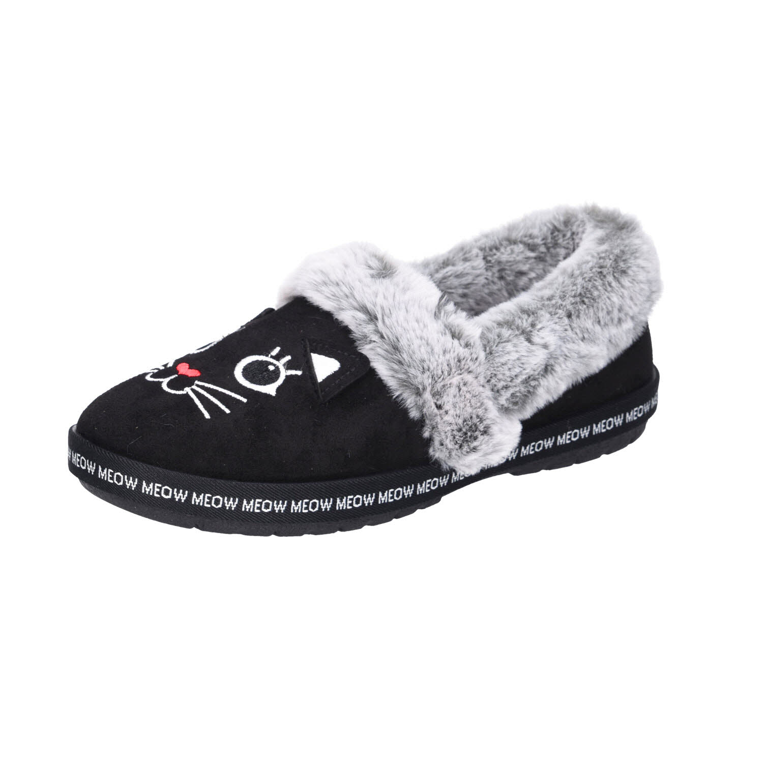 Skechers BOBS TOO COZY - MEOW PAJAMAS schwarz