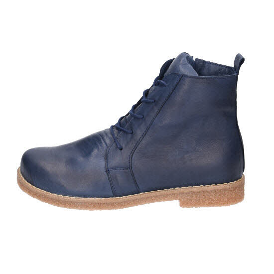 Andrea Conti Boots Dunkelblau Leder blau Bild 4
