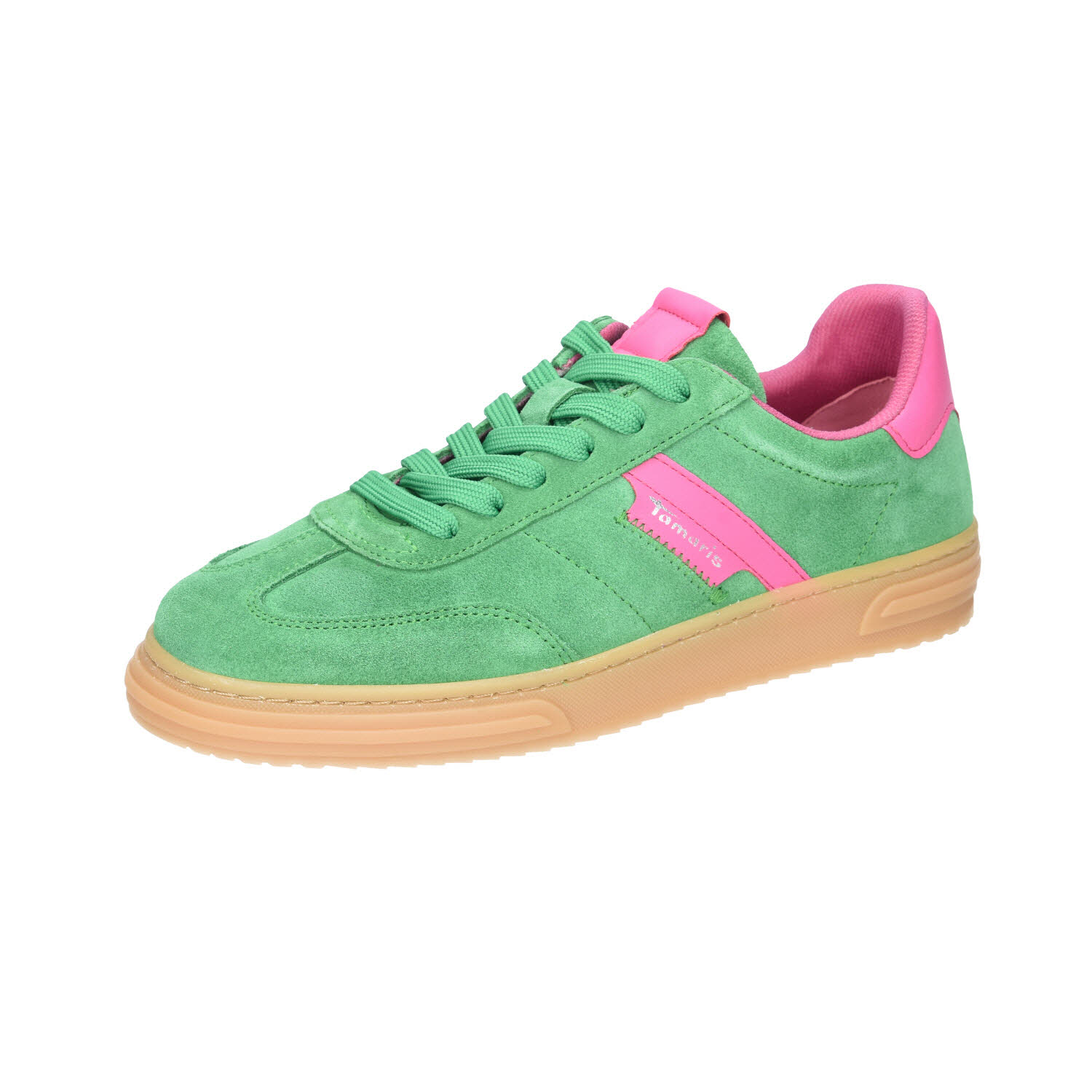 Tamaris Retro Sneaker Green grün