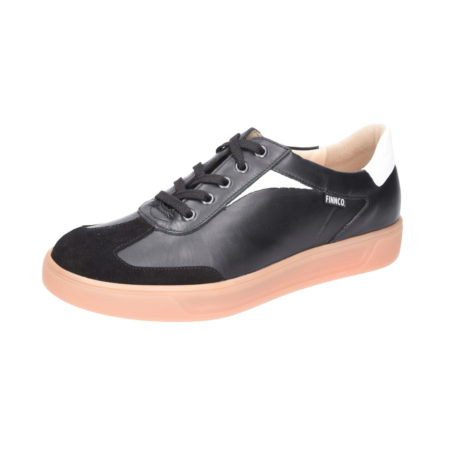 FinnComfort Interlagos Trend Line Schwarz/Weiss schwarz Weit